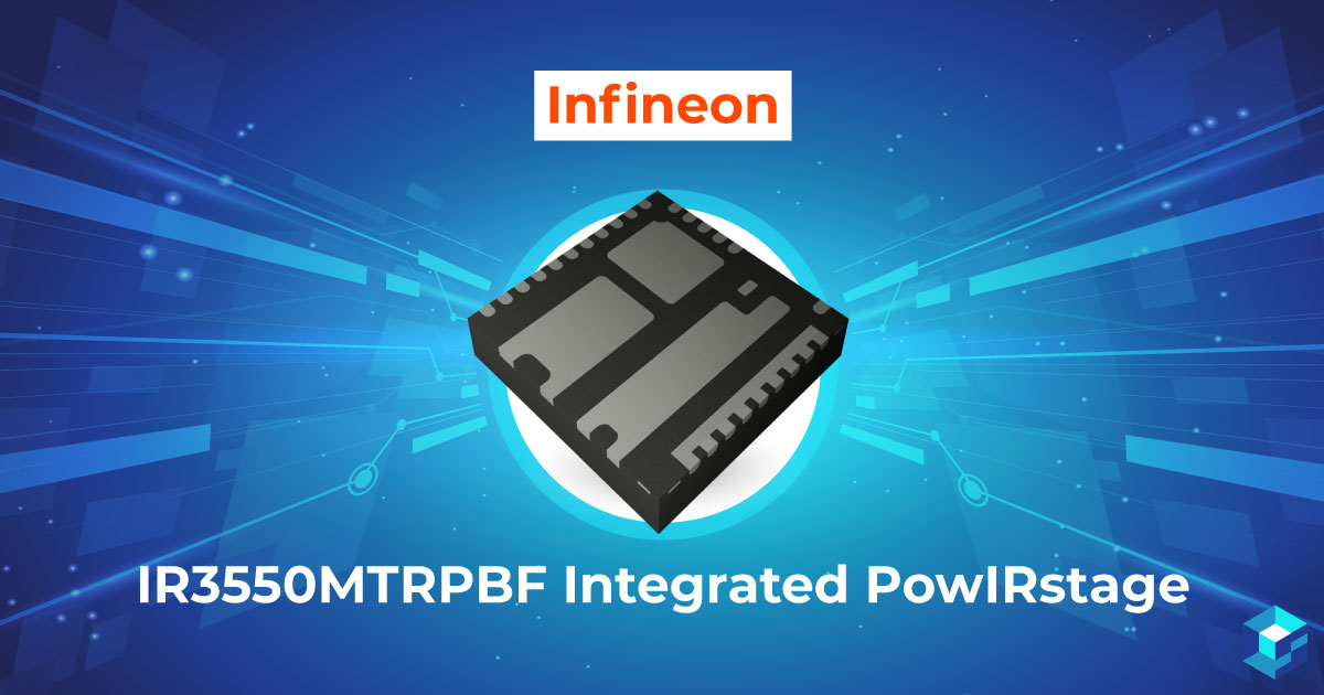 Infineon IR3550MTRPBF Integrated PowIRstage